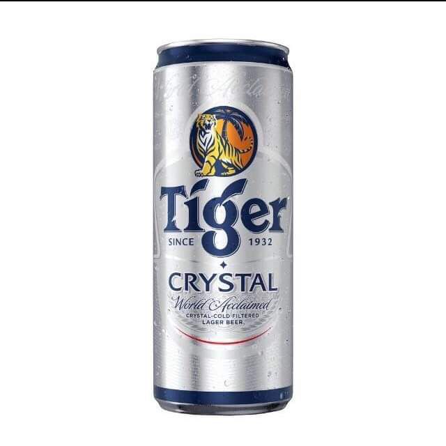 Bia Tiger Crystal Sleek (330ml/lon)