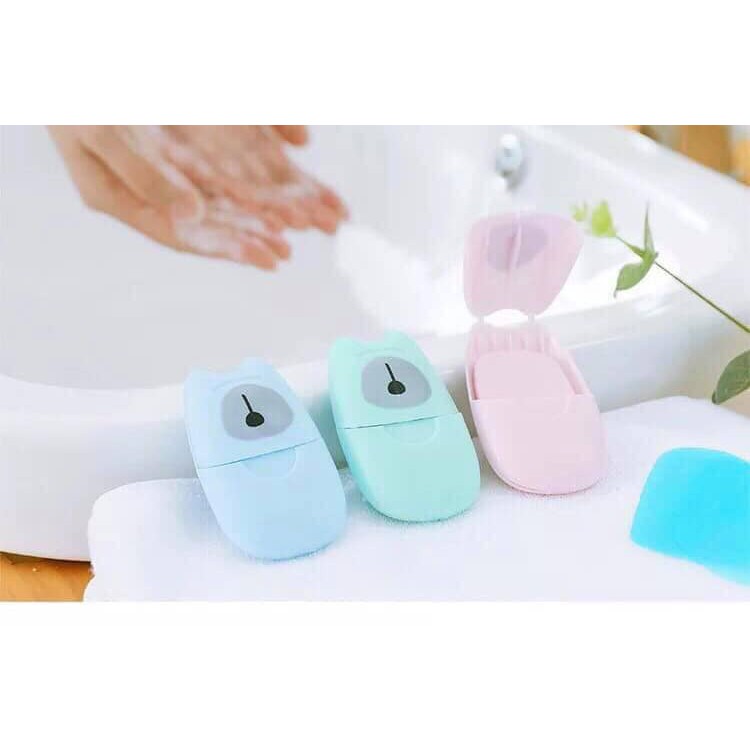 XÀ PHÒNG GIẤY- XÀ PHÒNG BỎ TÚI TIỆN LỢI