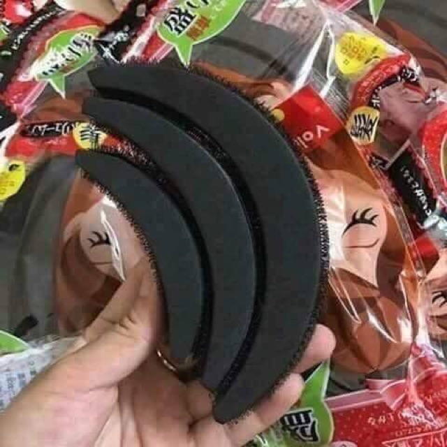 Kẹp mái phồng 3 lá cao cấp