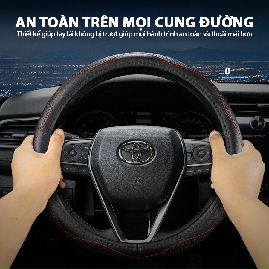 Bọc Vô Lăng Da Cao Cấp phù hợp các dòng xe