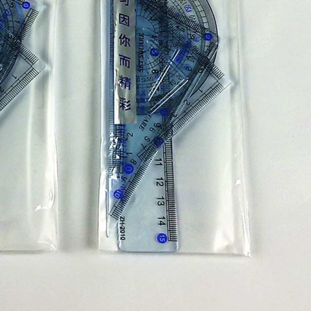 Bộ 4 Thước Đo Góc Bằng Nhựa