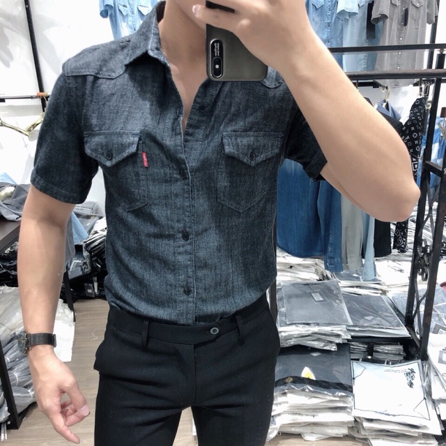 Sơmi bò nam