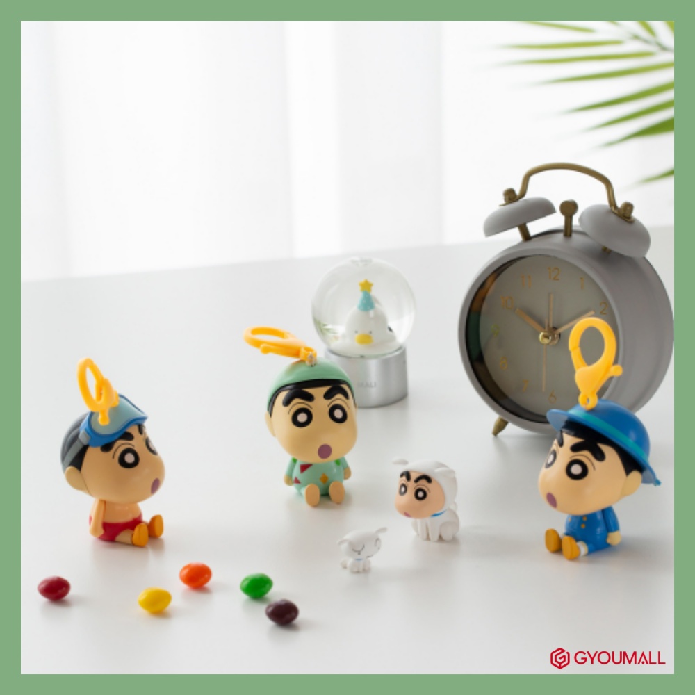 Set 6 mô hình nhân vật hoạt hình Shin Chan