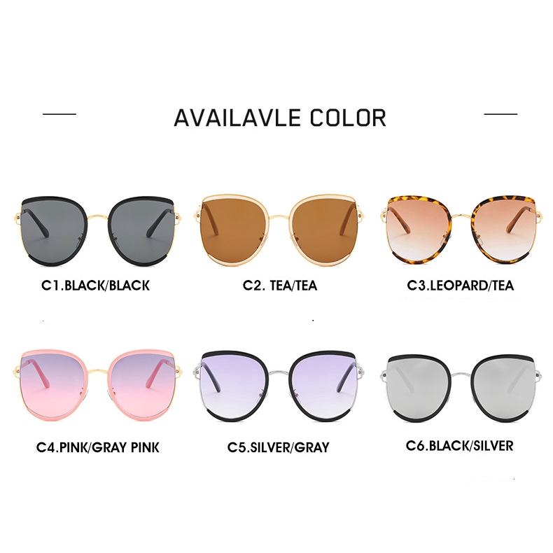 Kính mát thời trang gọng tròn cá tính cho nam và nữ