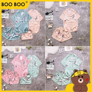 Đồ bộ Latin Đùi Boo Boo Thỏ smile