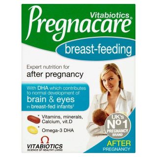 Pregnacare Breast-feeding Tăng lợi kích sữa của UK 84 viên