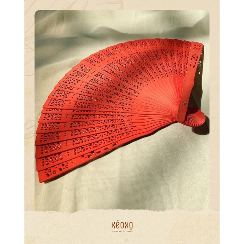 Xéo Xọ - Quạt gỗ màu sắc