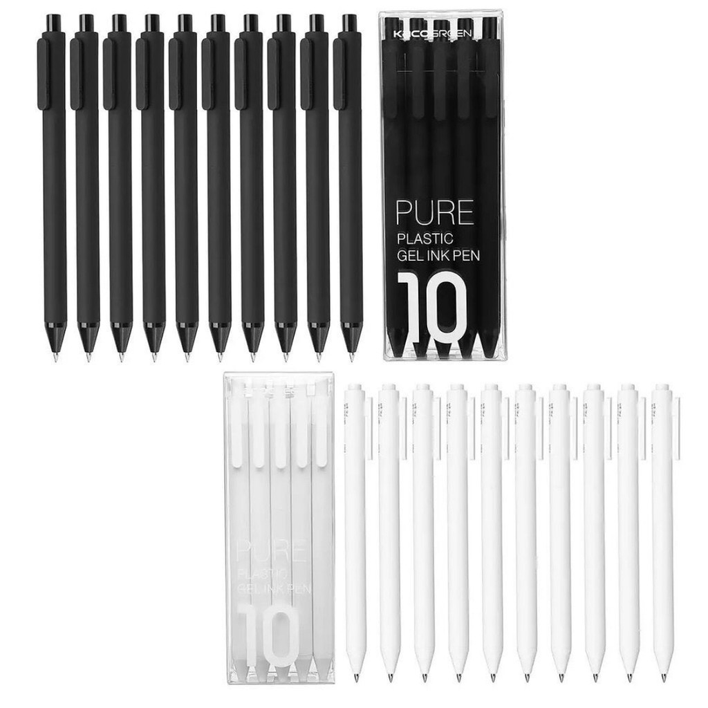 BÚT KACO MÀU ĐEN/TRẮNG NGÒI 0.05MM
