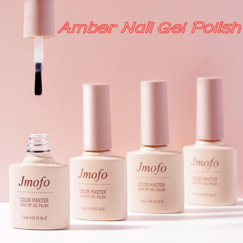 Sơn Móng Tay Gel UV Màu Hổ Phách Thời Trang Thu Đông Dành Cho Nữ