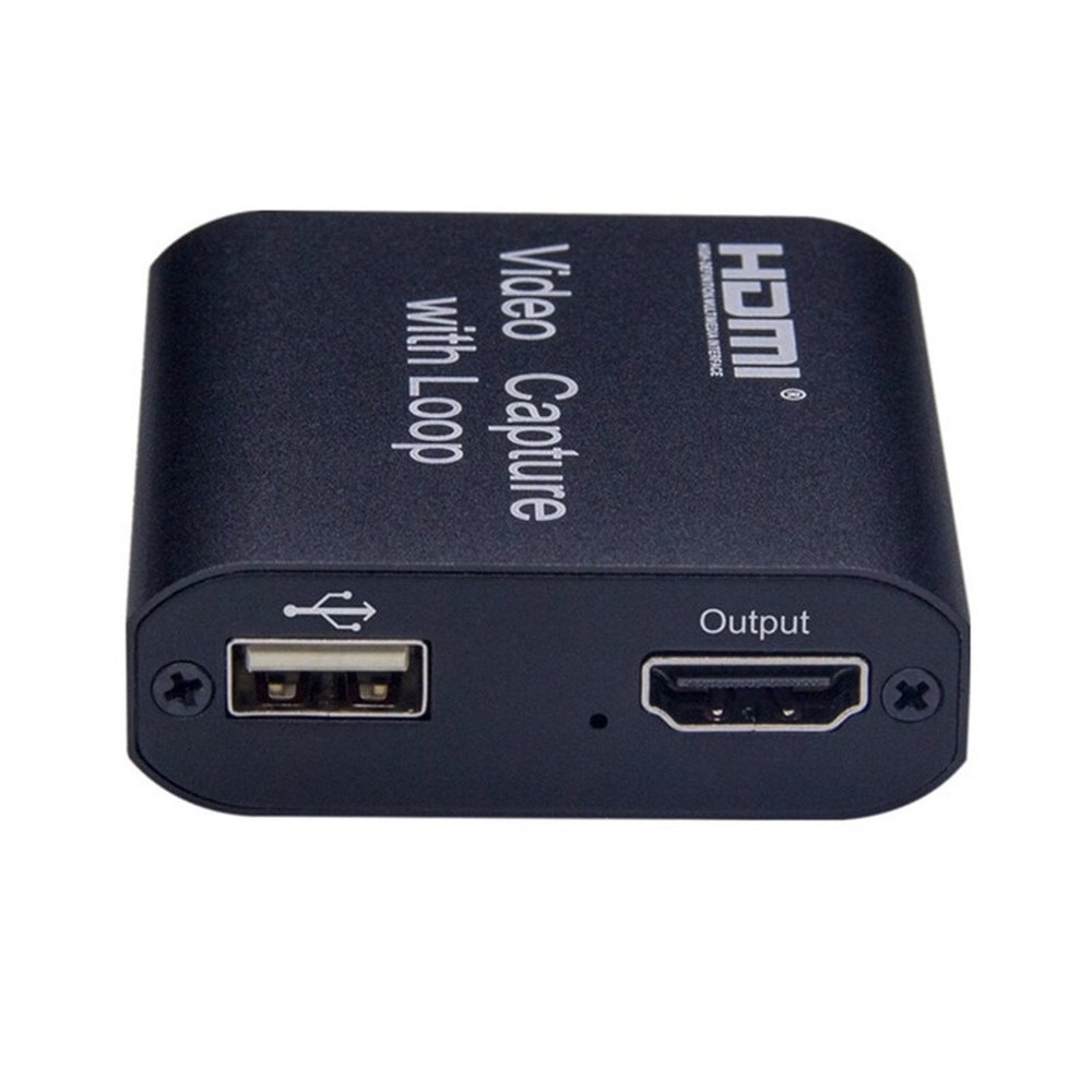 Thiết Bị Ghi Âm Cho Máy Tính PS4 Chuyển Đổi HDMI 4K Sang USB 2.0