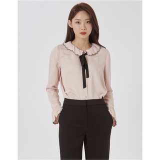 Áo sm cổ ren bèo nơ 9121a | m i x x o