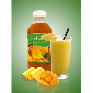 BERRINO XOÀI-DỨA 1 LÍT - Nguyên Liệu Pha Chế Sinh Tố - Nước Trái Cây Thơm Ngon