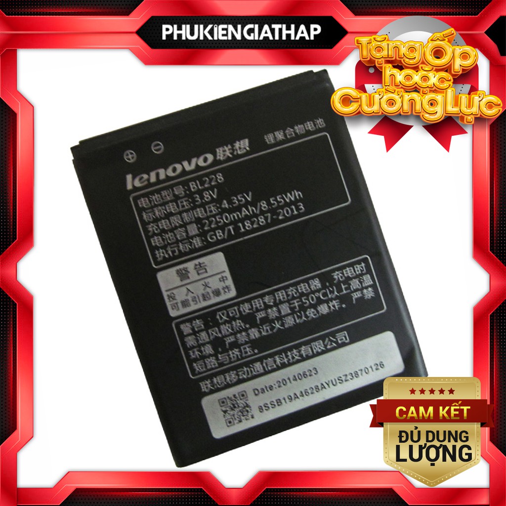 Pin Lenovo BL228 - 2250mAh (A360T/ A38OT)