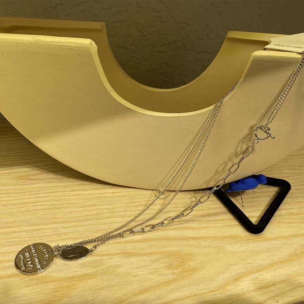 AROMA Vòng cổ Bạc Cổ Điển