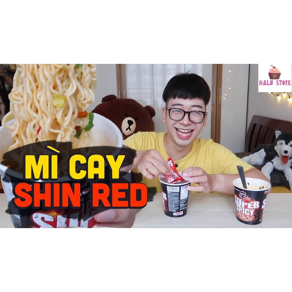 Mì ly siêu cay Nongshim SUPER SPICY - Hàn Quốc