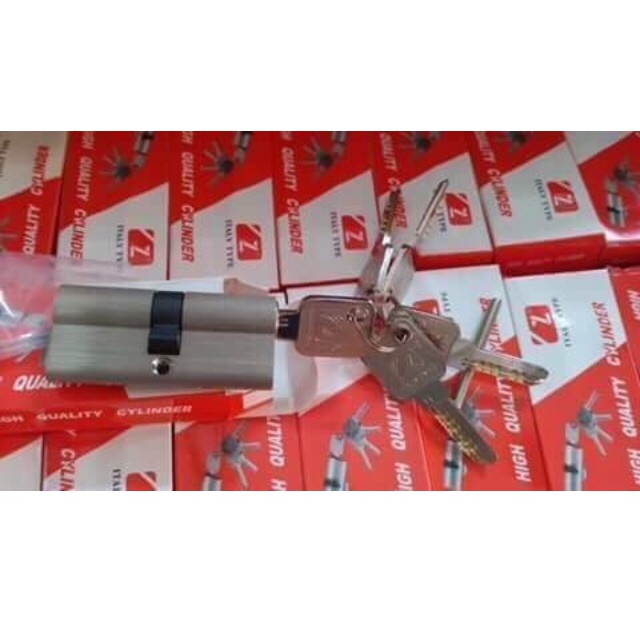 Set 5 ruột ( TIM ) khoá tay gạt 32X70 dùng chung 1 CHÌA