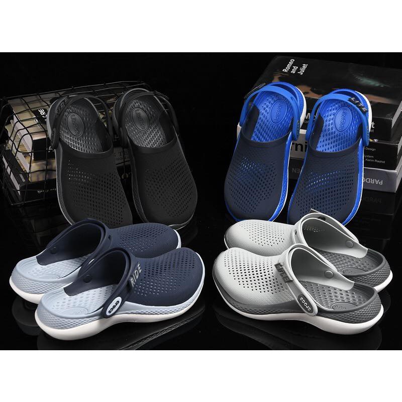 Dép Sục Cross 360 New Literide Nhiều Màu  - Siêu Mềm, Bền, Êm Chân, Full Box Xịn