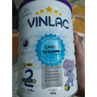 Combo 2 lon sữa vinlac số 2 hộp 900g