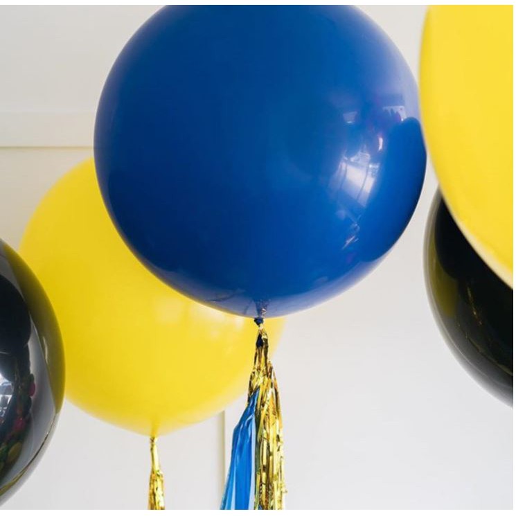 BÓNG CAO SU TRÒN 18INCHES 45CM, BONG BÓNG BAY SIZE TRUNG TRANG TRÍ