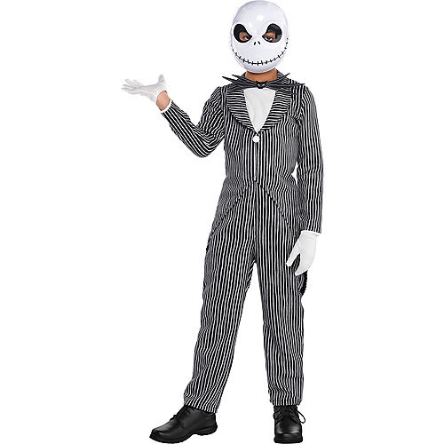 Bộ quần áo Jack Skellington hóa trang Halloween cho bé từ 4 - 14 tuổi