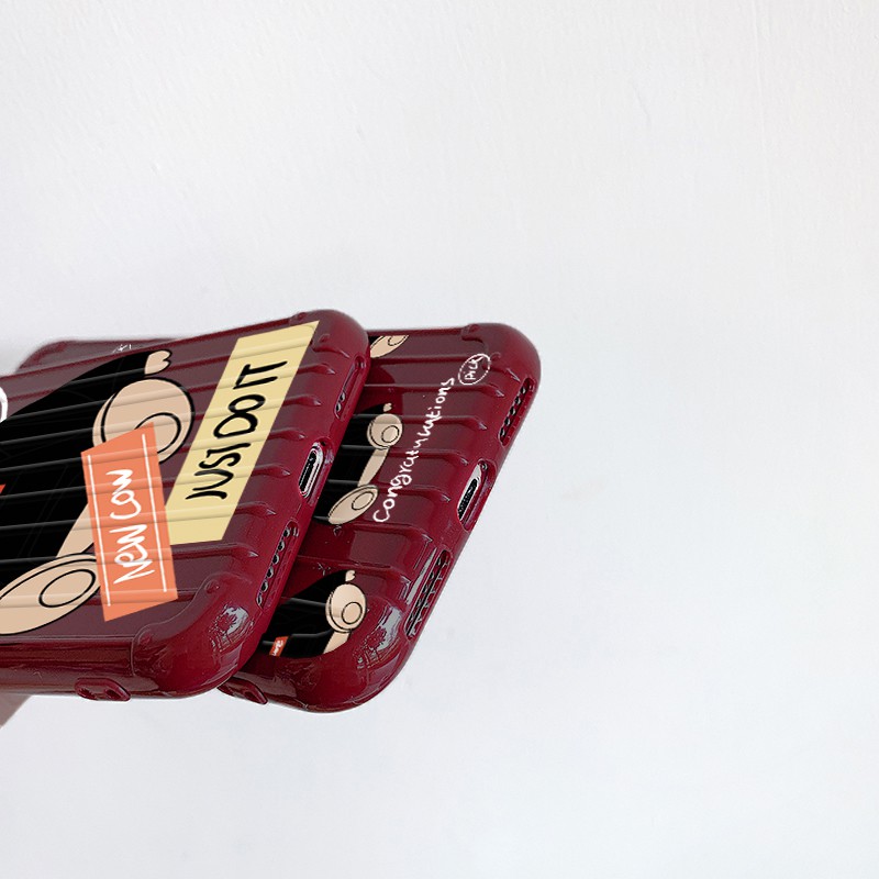 Ốp lưng iphone Pick Cow sọc 3D chống va đập 5/5s/6/6plus/6s/6splus/7/7plus/8/8plus/x/xs/11/12/pro/max/plus/promax | BigBuy360 - bigbuy360.vn