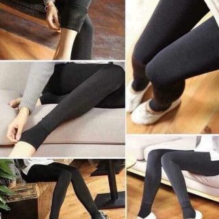 Quần tất lót lông giả legging