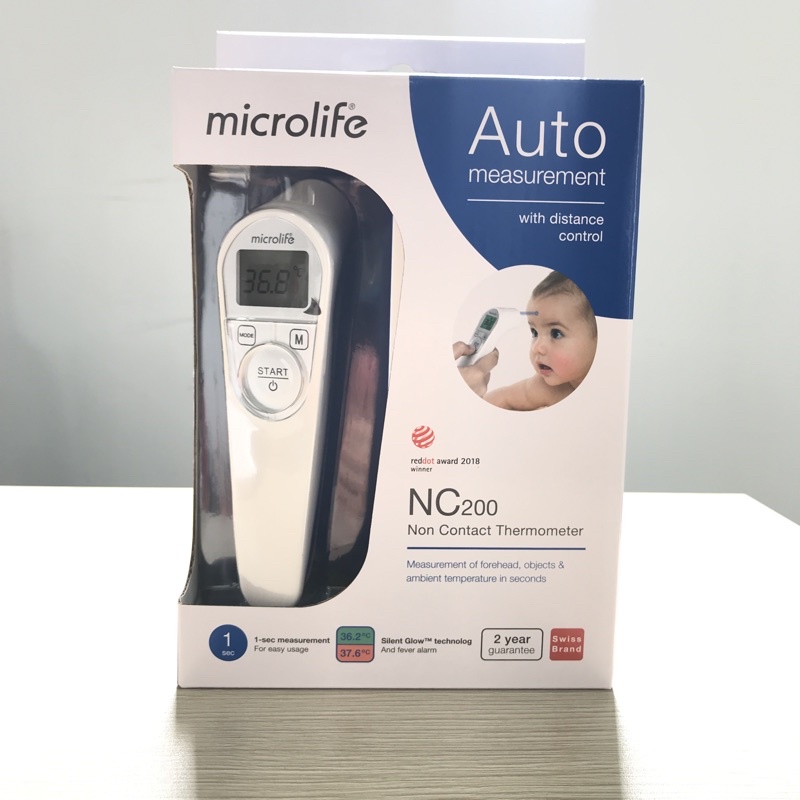 Nhiệt kế hồng ngoại đo trán Microlife NC 200