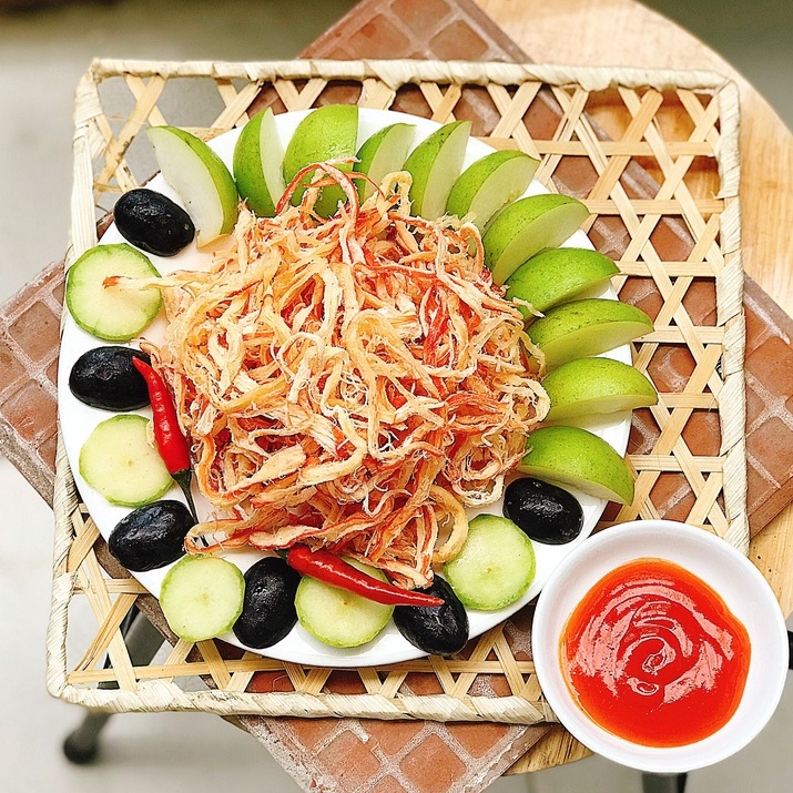 Khô Mực Hấp Nước Dừa loại ngon- Hanigo Food Đặc Sản Đà Nẵng Ngon