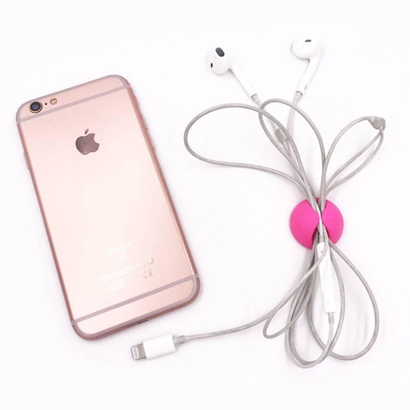 Giá kê bằng silicon bảo vệ dây cáp gọn gàng đa năng