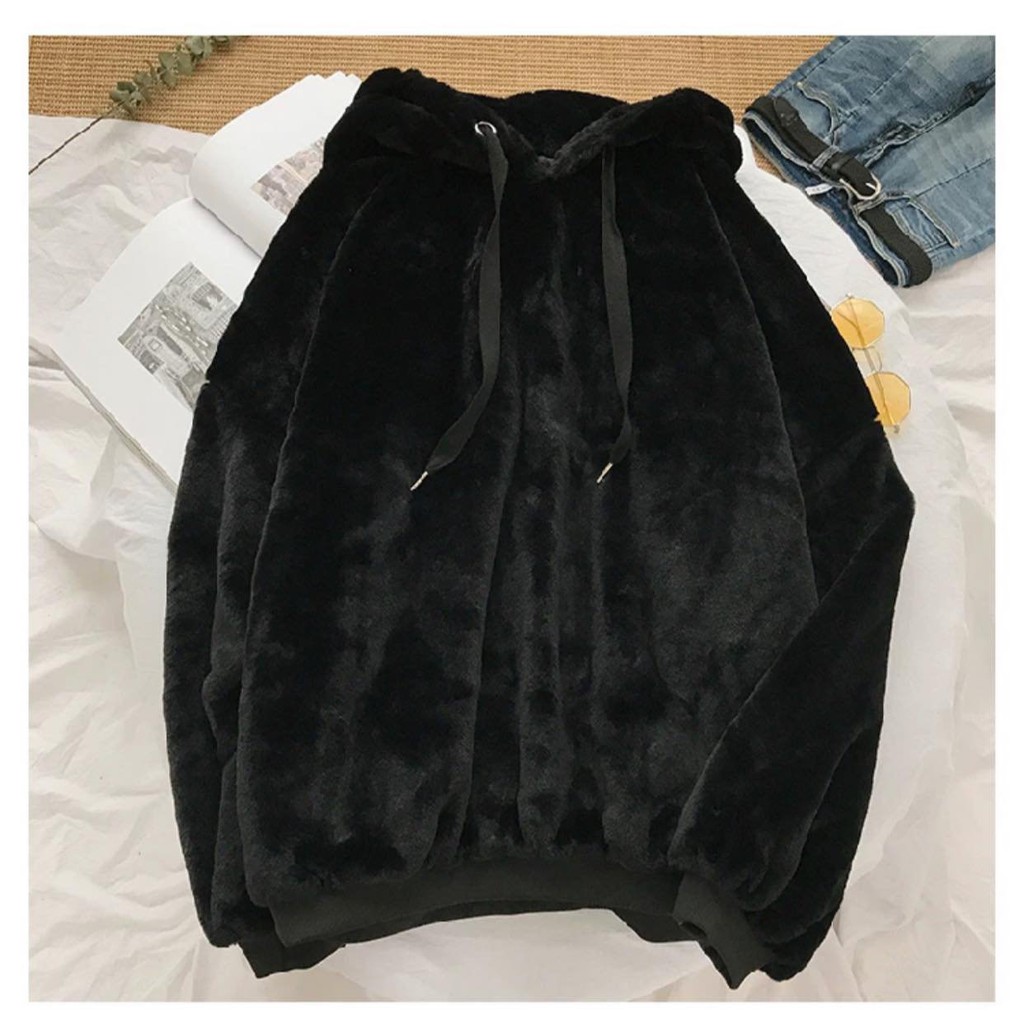 [Mã SRBACK101512 hoàn 20K xu đơn 0Đ] (Hoodie unisex) Áo Hoodie đôi nỉ nhung AN06