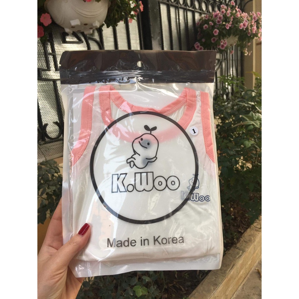 Bộ balo kwoon thun lạnh cổ màu