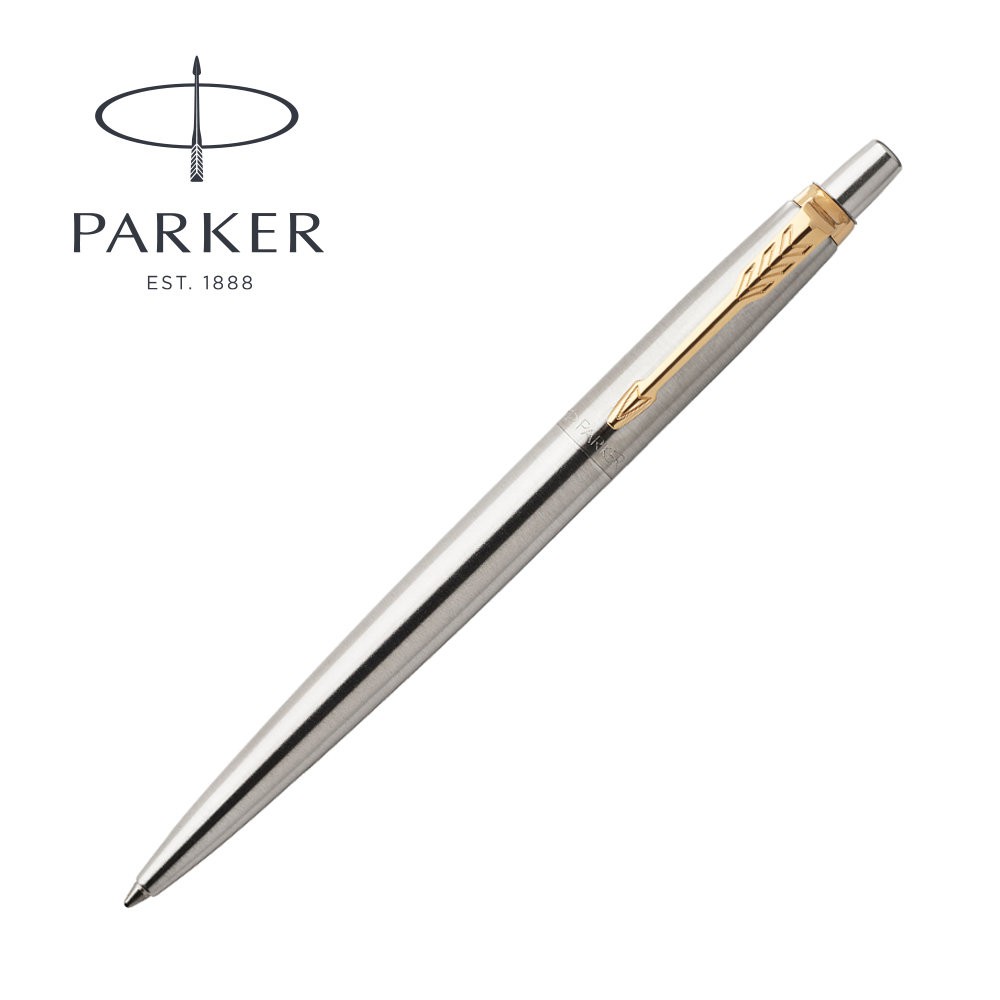 Bút bi Parker Jotter - Made in France - Silver Ballpoint Pen - Viết ký cao cấp