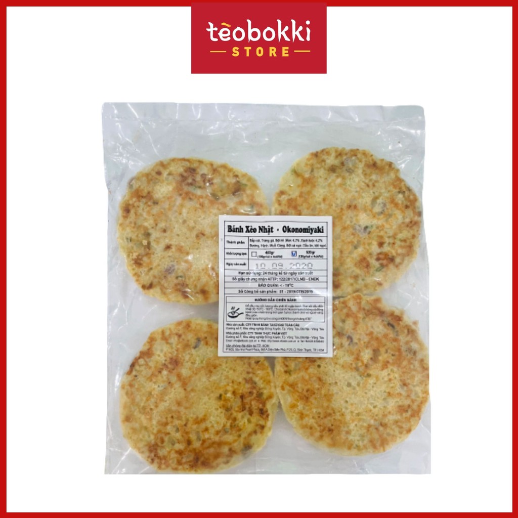 [SHIP HCM] Bánh xèo Nhật Okonomiyaki 520g | BigBuy360 - bigbuy360.vn