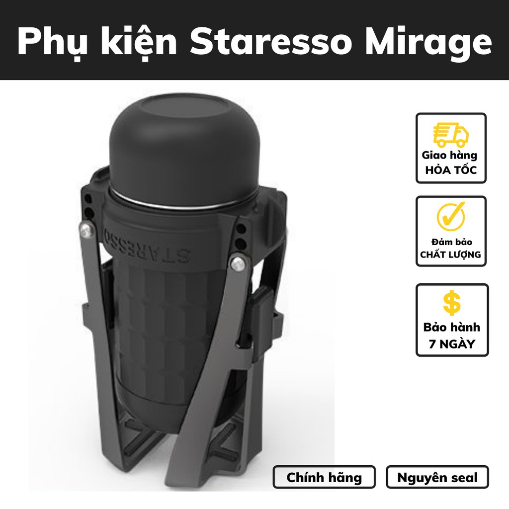 [Phụ Kiện] Máy pha cà phê Mini Staresso Mirage Pro 2021 Chính hãng pha cafe rang xay Espresso nguyên chất