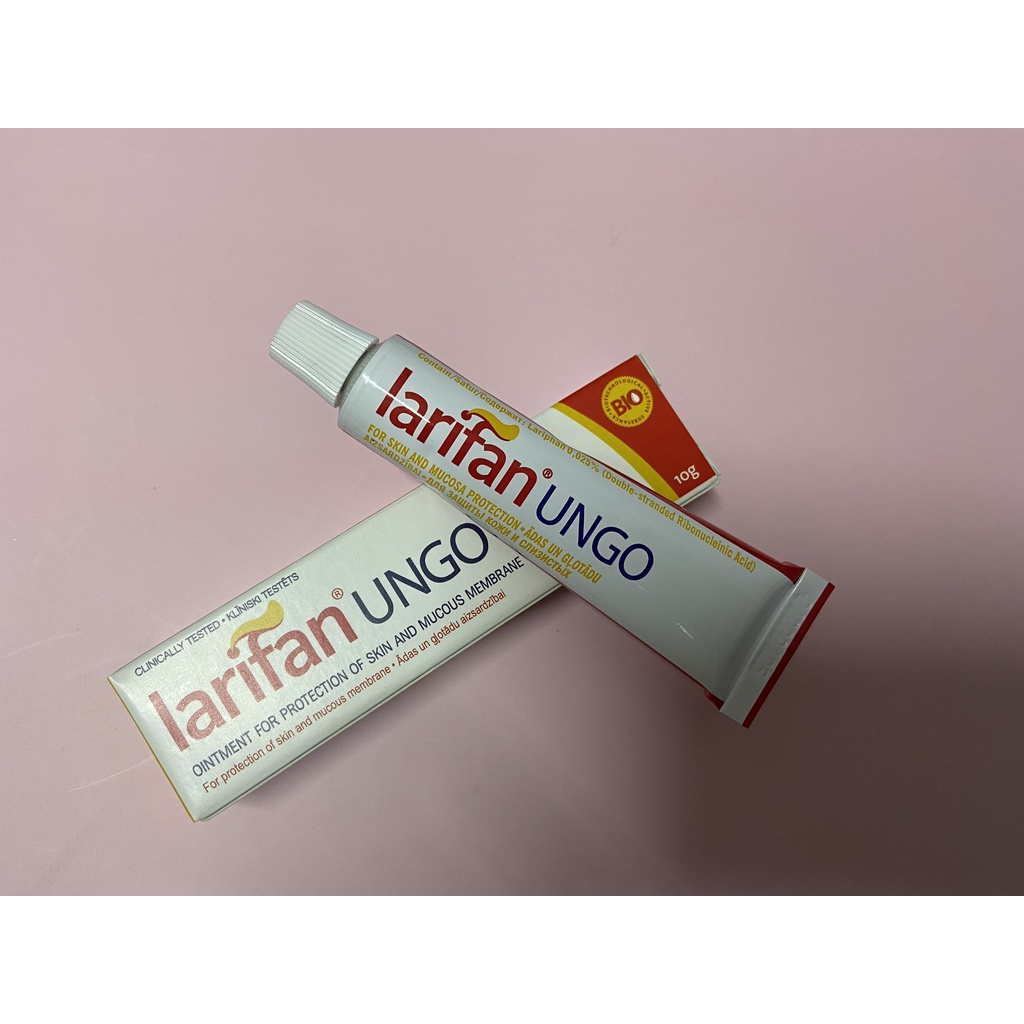 [Hàng mới về] Đẩy lùi HERPES - MỤN RỘP tái phát nhiều lần bằng kem bôi Larifan Ungo