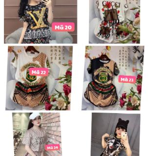 Sét Bộ Thun Lạnh 3D Quảng Châu