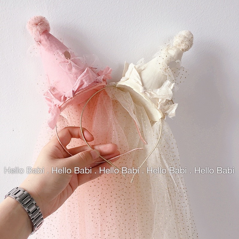 Bờm Mũ Sinh Nhật Công Chúa Mẫu Quốc Dân Cho Bé Cực Kì Xinh Xắn Đáng Yêu Hello Babi