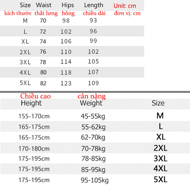 Quần dài Jogger thời trang mùa hè cho nam M-5XL chất lượng cao