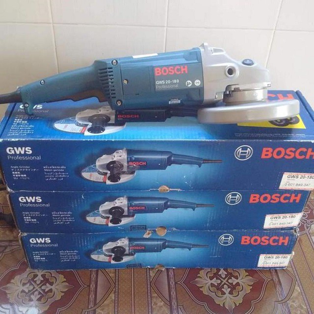 [CHÍNH HÃNG] Máy Mài Góc Bosch GWS 20-180, Giá Rẻ, Bền Bỉ, Nhỏ Gọn