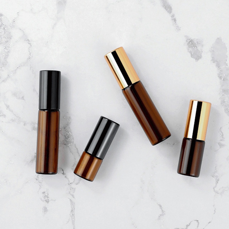 Chai Thủy Tinh Cuộn Tròn Bằng Thép Không Gỉ 1ML 2ML 3ML 5ML 10ML