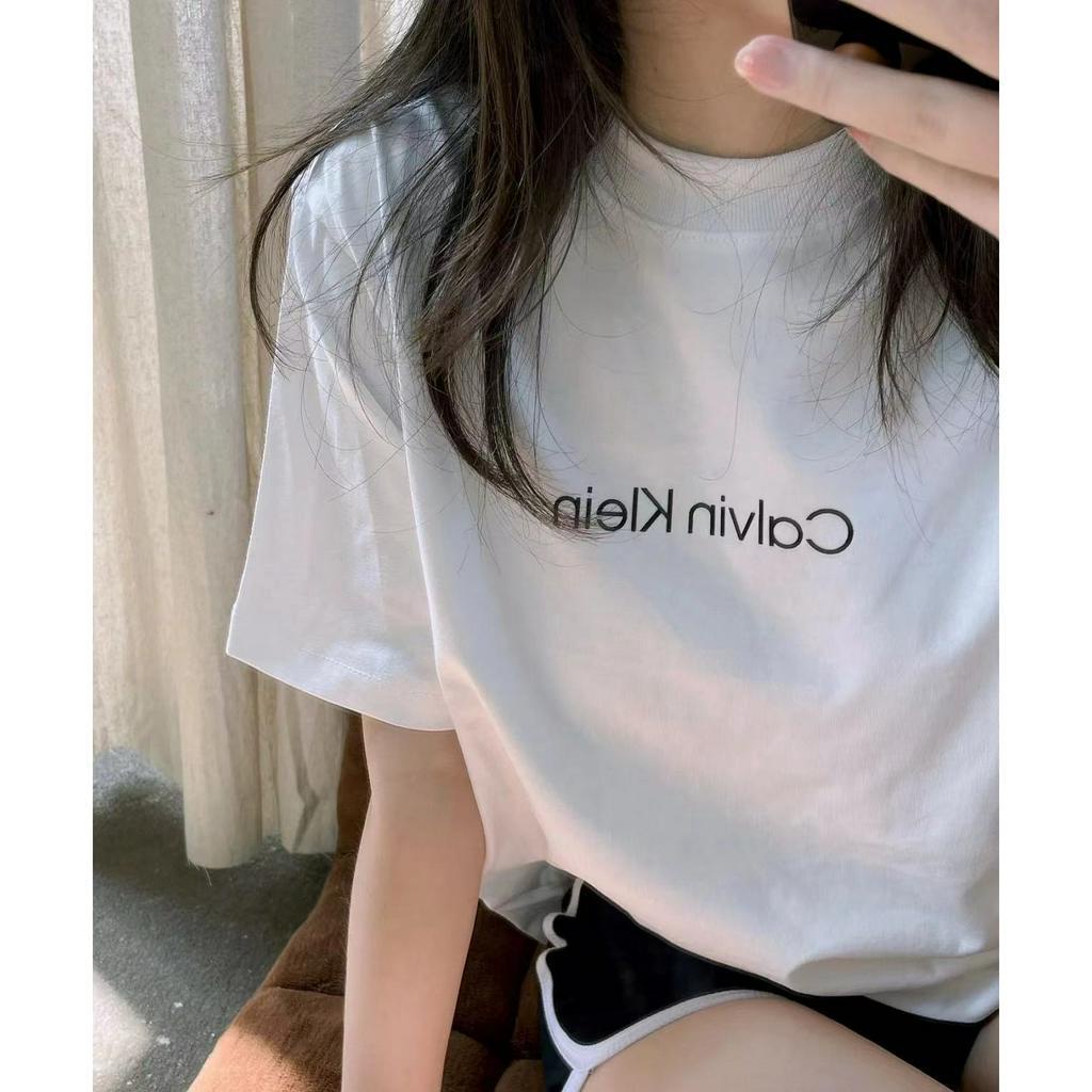 Ckss 2023 Áo Thun OVERSIZE Cổ Mới Trong COTTON