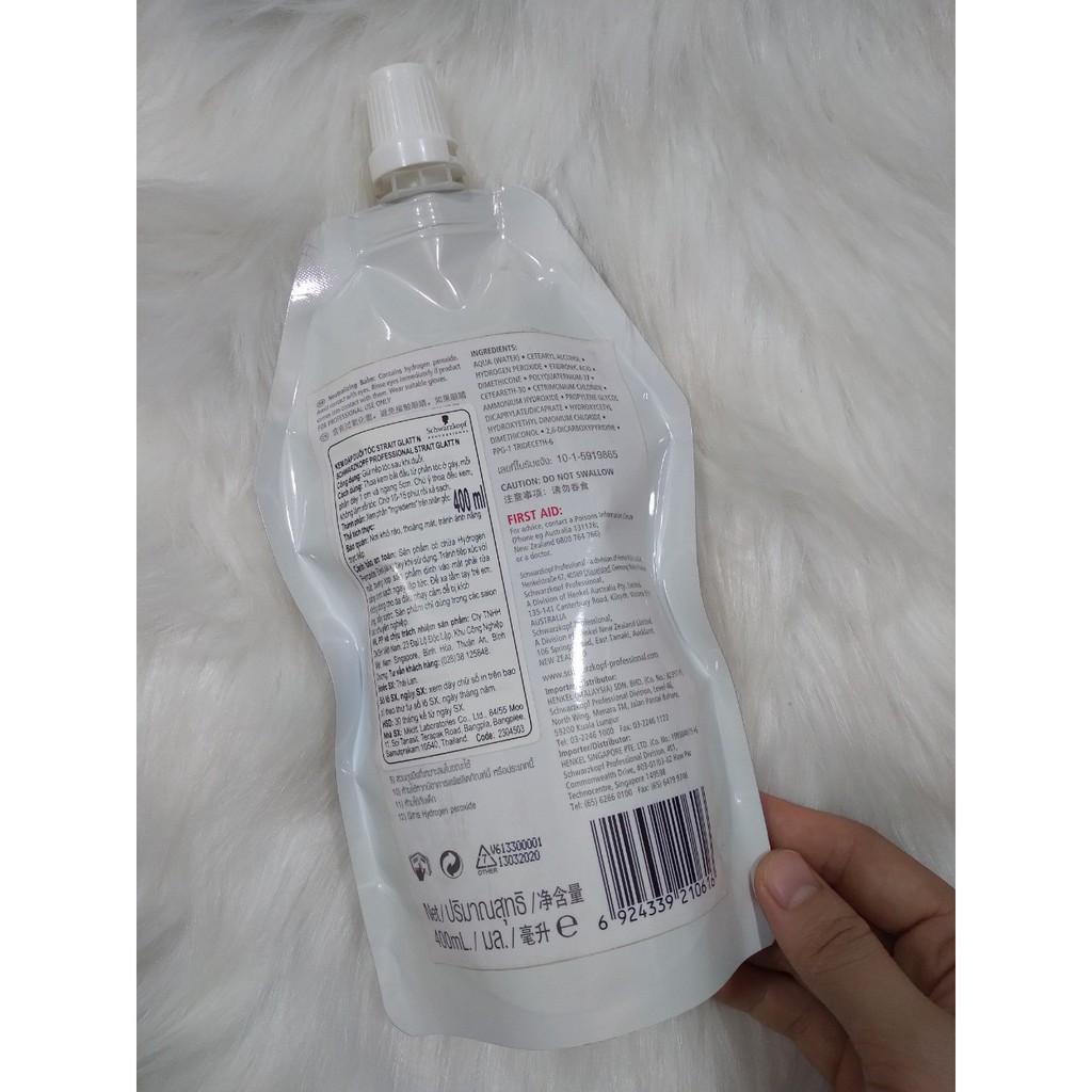 Kem dập duỗi tóc SCHWARZKOPF ( HÀNG CHÍNH HÃNG ) 400ML