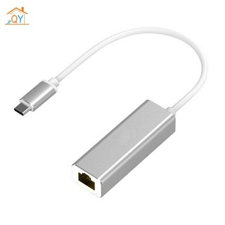In Stock Usb C To Rj45 Usb 3.1 Type-C Ethernet Lan Network Adapter
