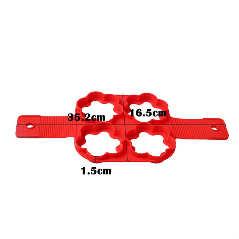 Khuôn Chiên Trứng/Làm Bánh Pancake Bằng Silicone Chống Dính