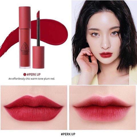 [3CE] Son Kem 3CE Soft Lip Lacquer #đỏ hồng perk up