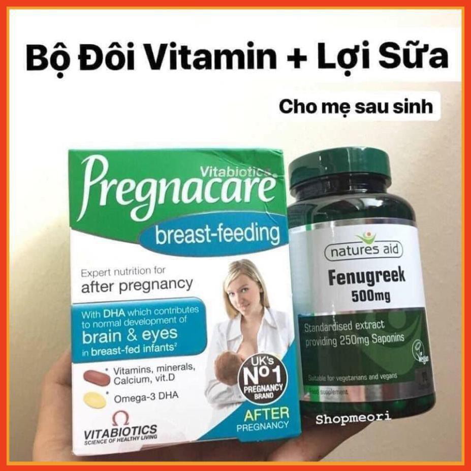 [100% Hàng Auth ] Vitamin Pregnacare Breast feeding – Viên Uống Lợi Sữa Bổ Sung Vitamin Tổng Hợp Sau Sinh Anh 84 viên