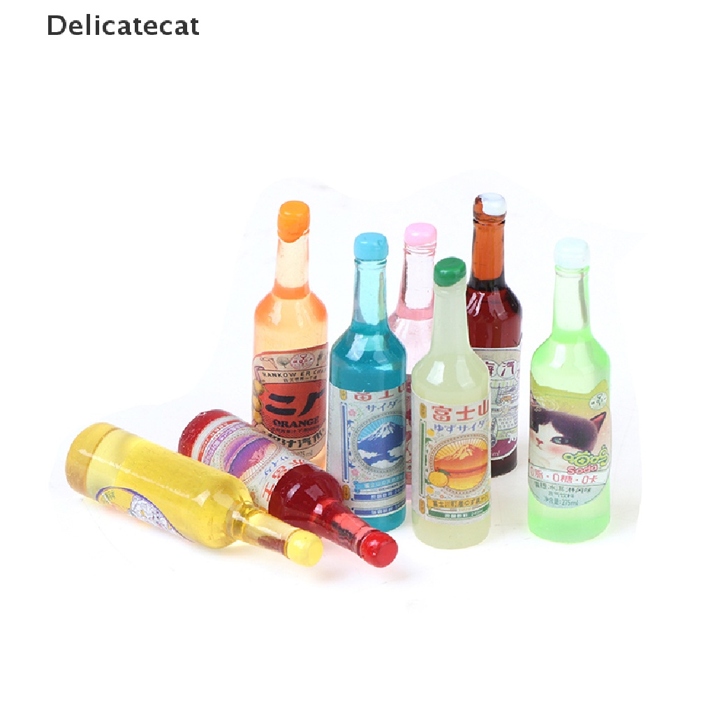 Set 5 Chai Soda Tỉ Lệ 1: 12 Trang Trí Nhà Búp Bê