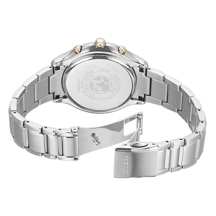 Đồng Hồ Nữ Citizen Dây Thép Không Gỉ  FB1371-58P - Mặt Vàng (Sapphire)