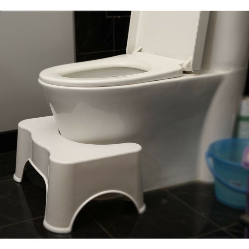 Ghế kê chân toilet chống táo, tốt sức khỏe