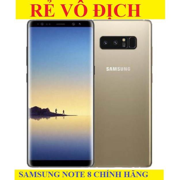 điện thoại Samsung Galaxy Note 8 bản 2sim mới 64G ram 6G CHÍNH HÃNG - Camera nét (Đủ màu)